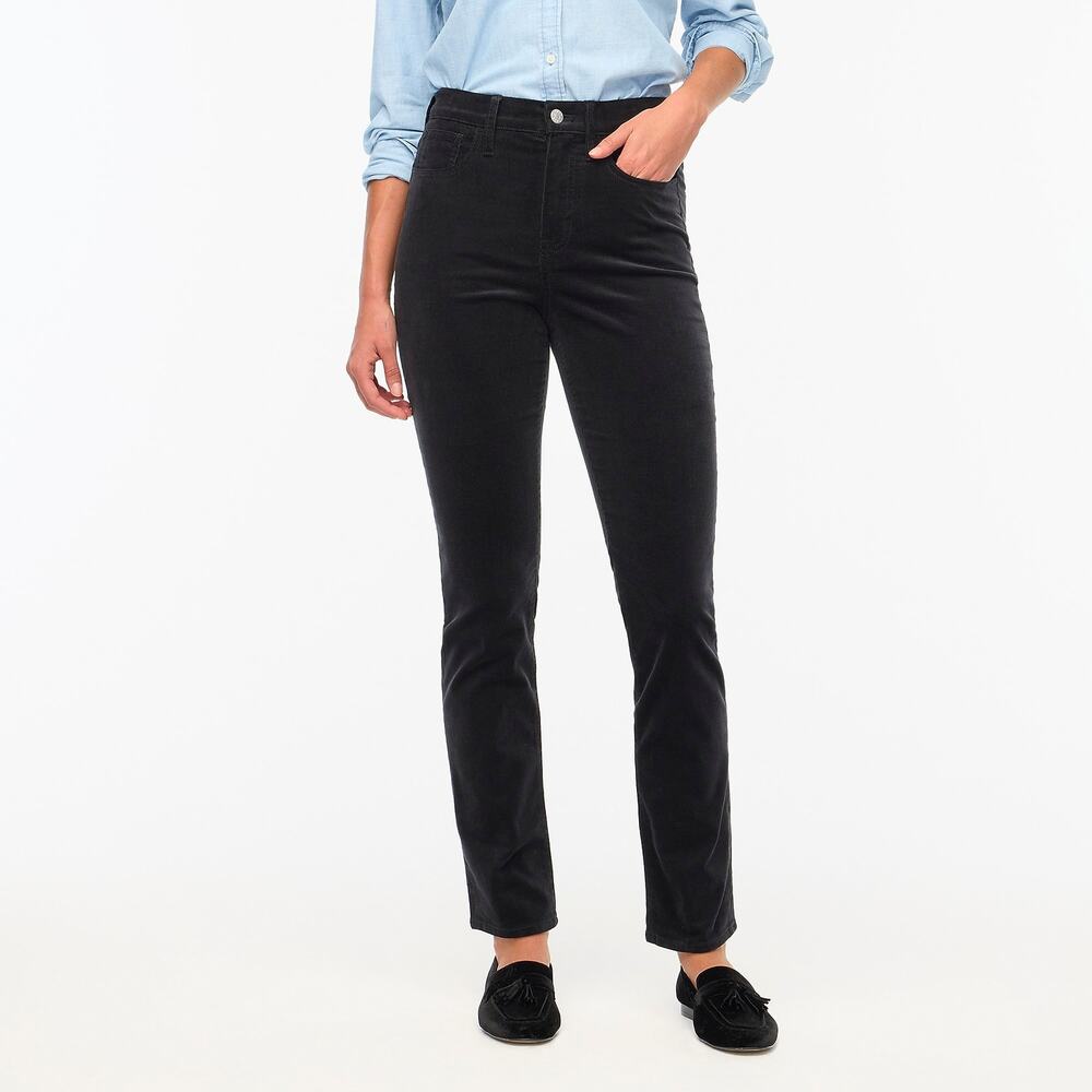 J.Crew Factory Corduroy full-length essential straight pant 27